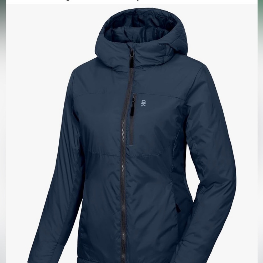 NWT Little Donkey Andy Women's Warm Lightweight Insulated Jacket Sz M